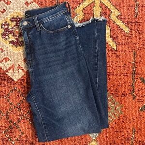 Banana Republic Dark Blue Wide Leg Jeans